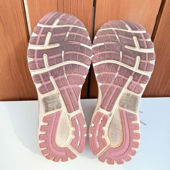 Brooks Adrenaline GTS 20 Womens Running Shoes Size 10.5 Gray & Purple - Picture 7 of 8